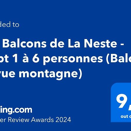 Les Balcons De La Neste - Appt 1 A 6 Personnes アロー エクステリア 写真